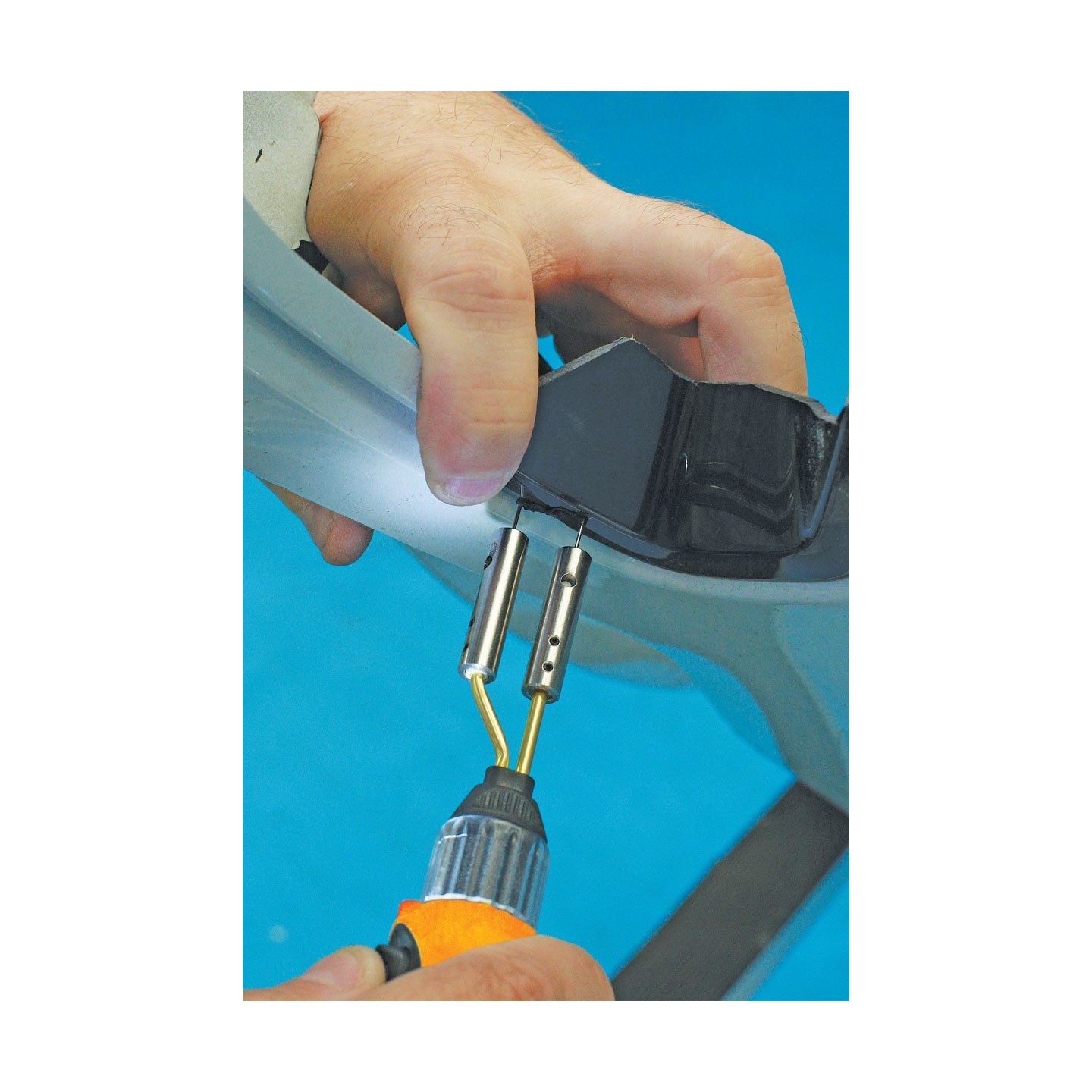 Nieten Outside corner 0.6mm 100 stuks POWER-TEC