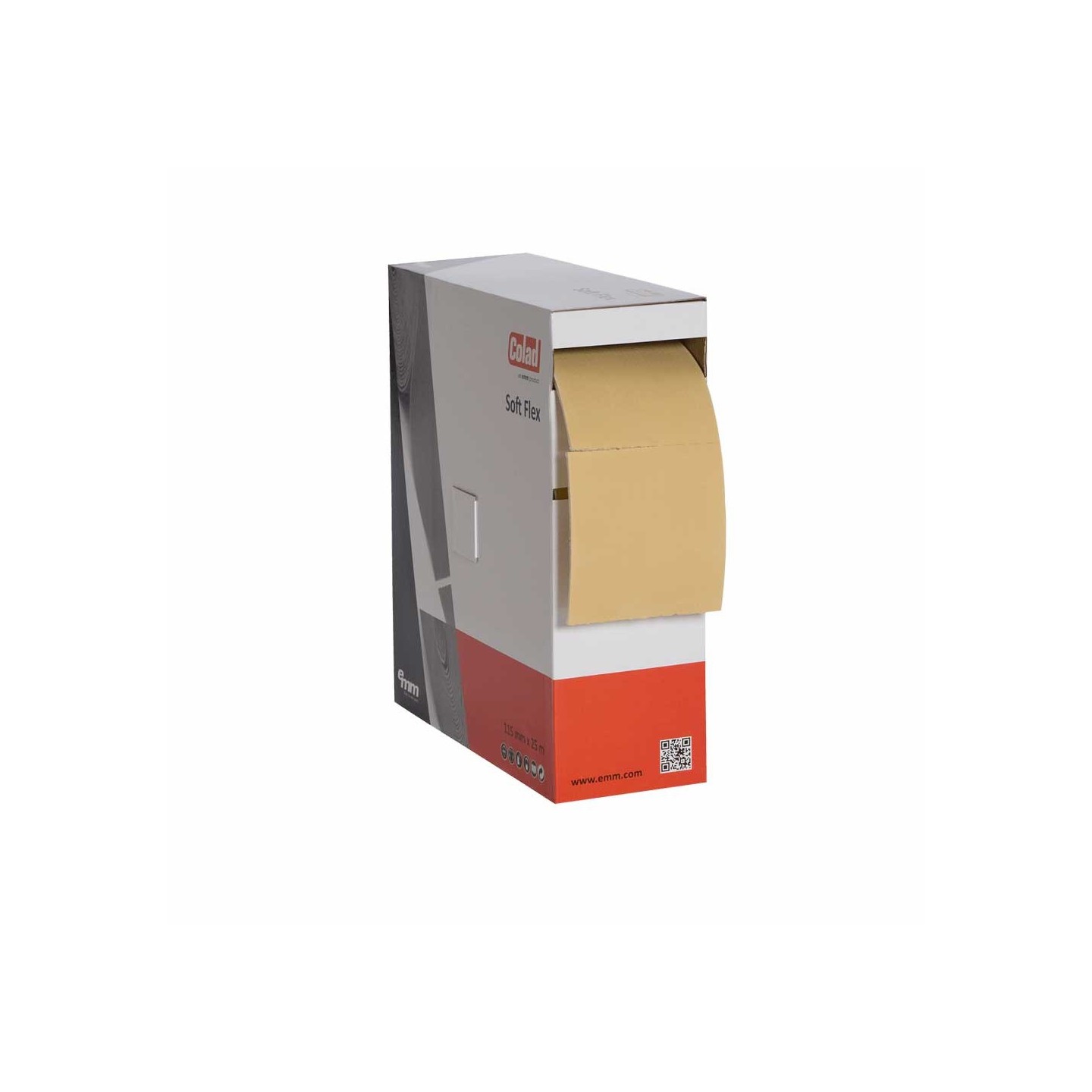 Foam schuurpads/schuurrollen 115x25 meter GOLD