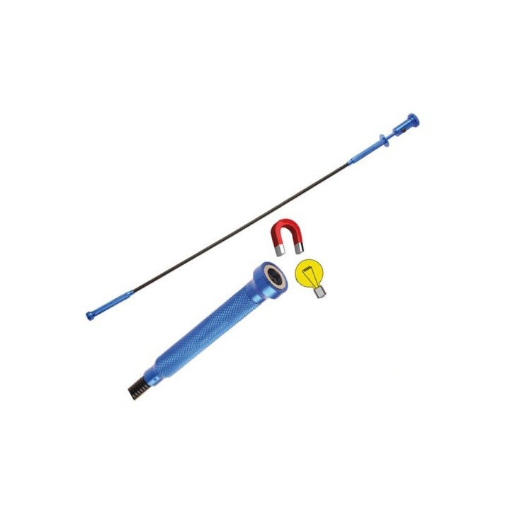 Magneet grijper, 4-klauw + LED lamp, 615mm
