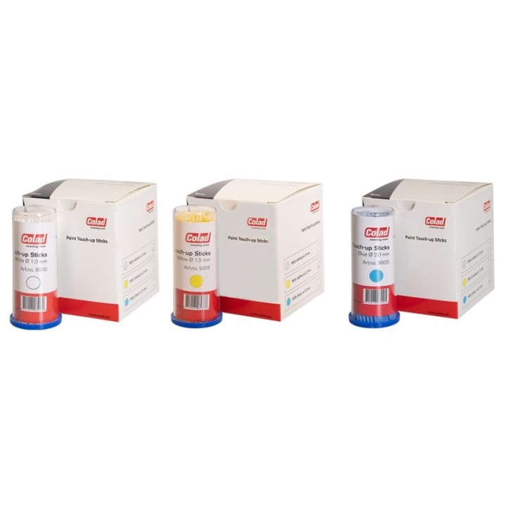 Retoucheertips / Micro aantipstaafjes blauw 2mm