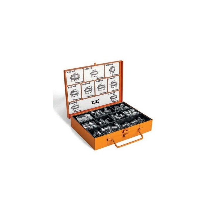 Assortiment remleiding nippels 135 delig