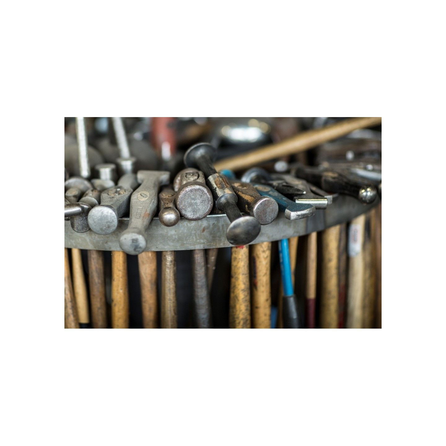 Plaatwerk workshop door Ben van Berlo "hands on"