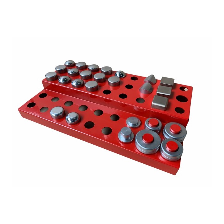 Mechammer die storage tray