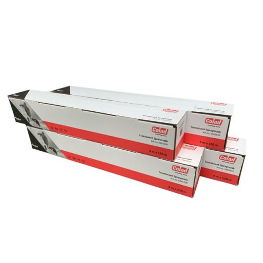 Superdeal, 4 rollen voor de prijs van 3 Colad maskeer folie 150x4 meter