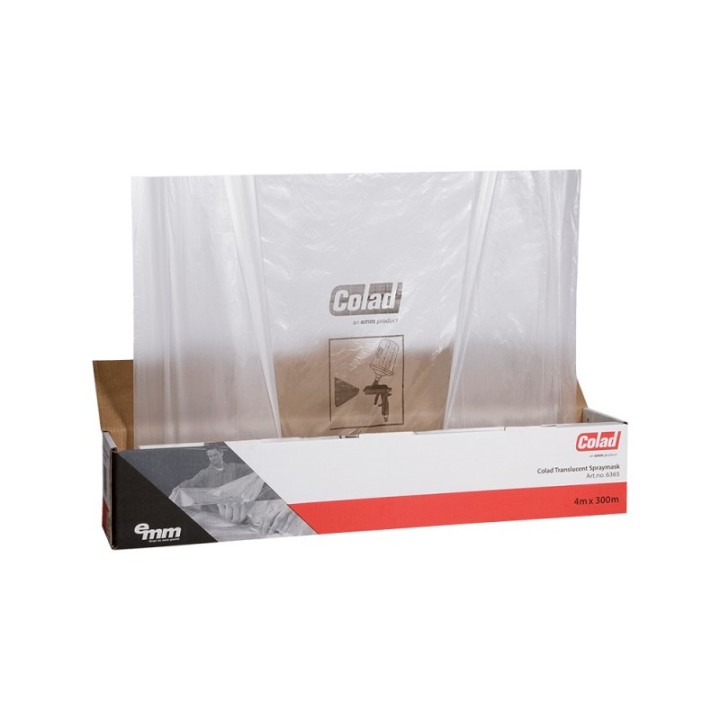 Transparante maskeer folie 4 x 150 meter - Colad