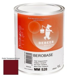 MM528 Oxide Transparent Brown 1 Liter Mengkleur BeroBase 500 Series