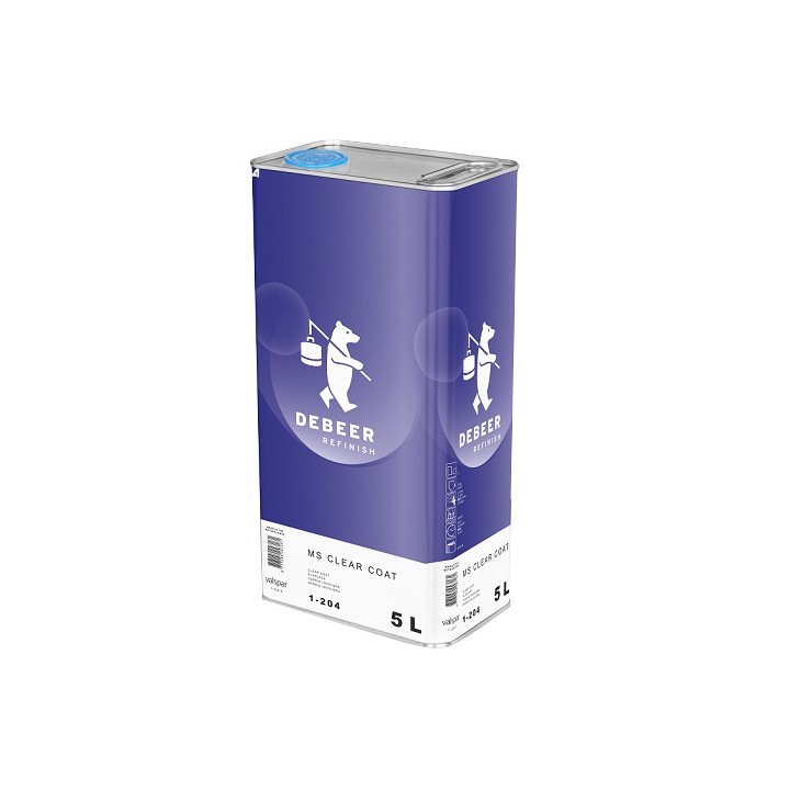 Blanke Lak MS - 5 liter - MS Clear Coat 1-204