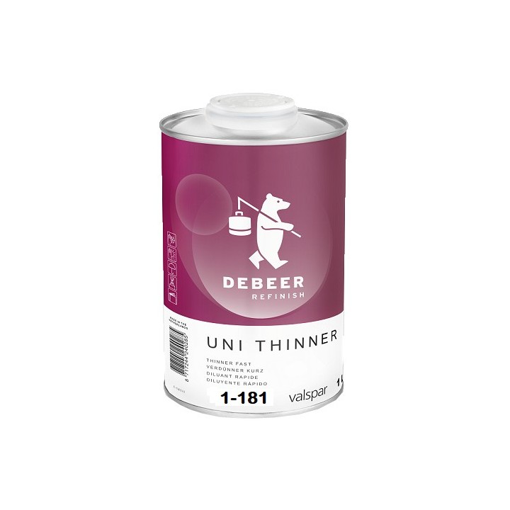 Uni Thinner Ultra Slow  1 Liter - 1-181 De Beer