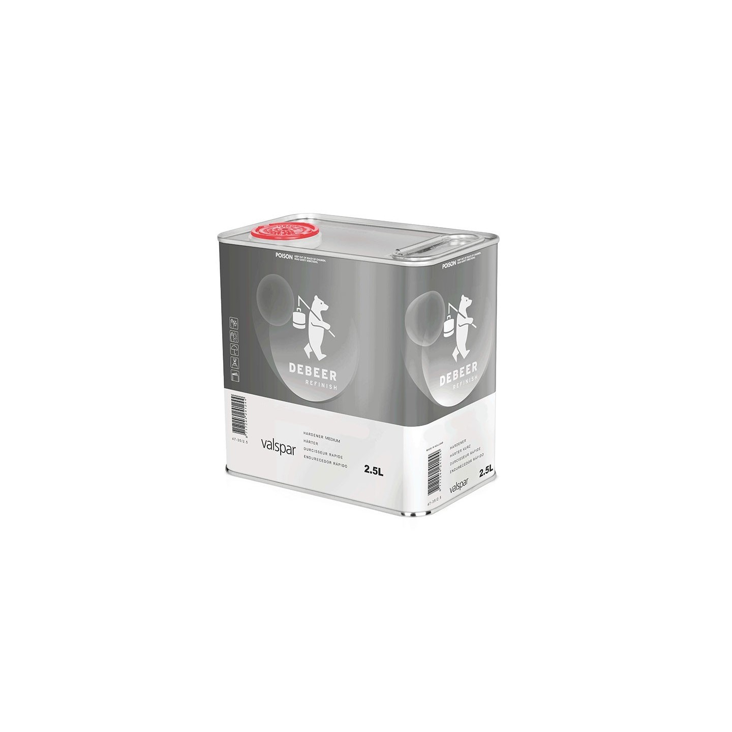 MS Hardener Fast 2.5 Liter - 47-35 De Beer