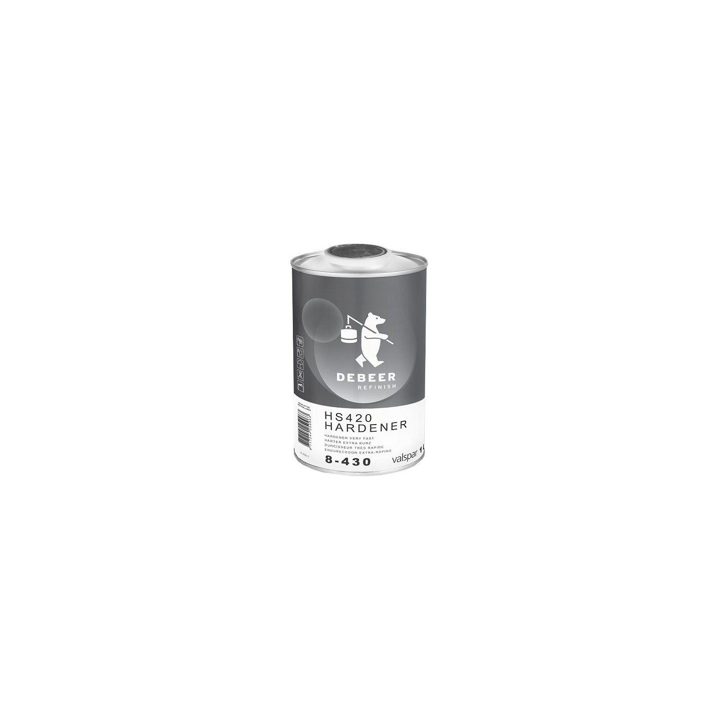 HS Hardener Slow 1 Liter - 8-160 De Beer
