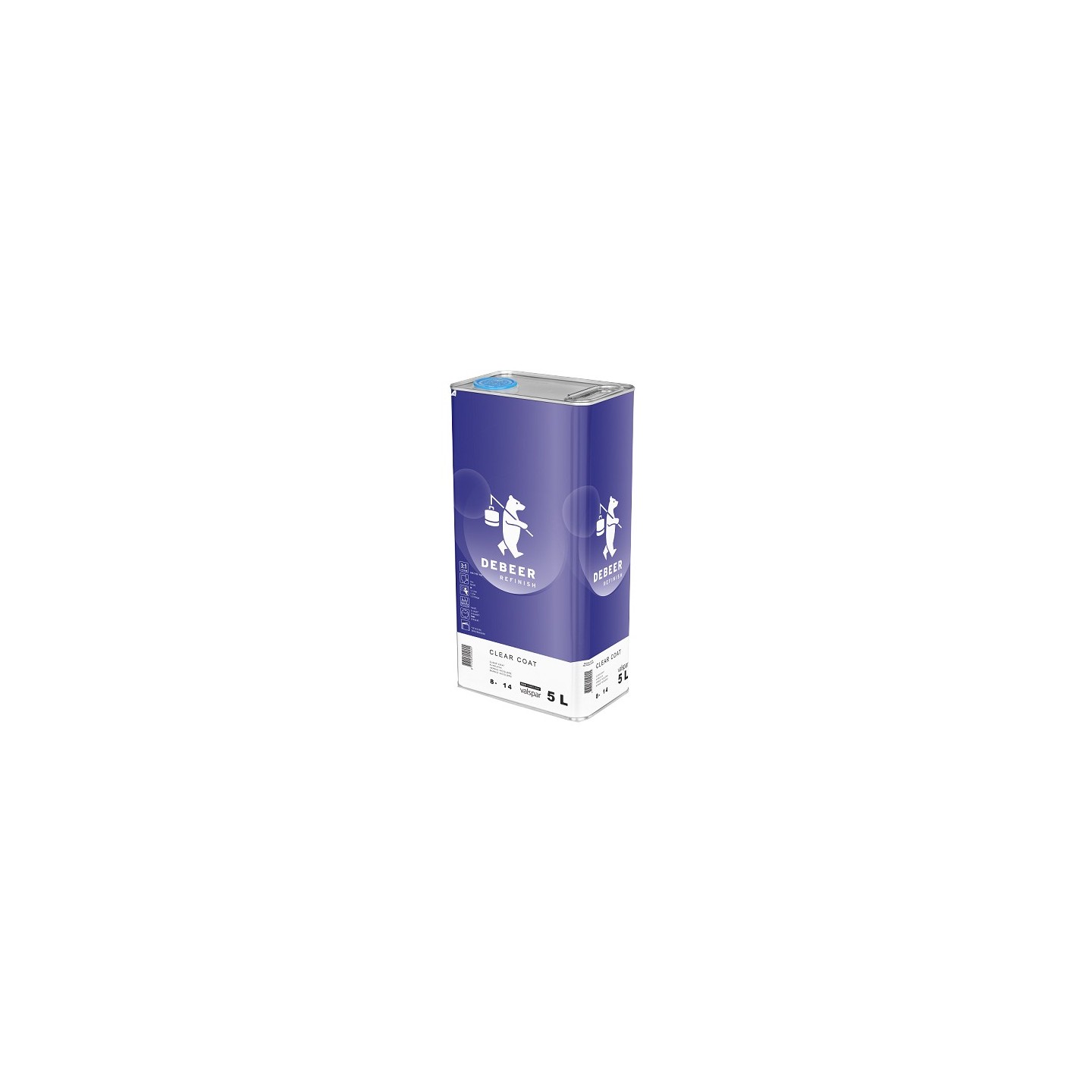 HS Scratch Resistant Clear - 5 liter - HS Blanke lak 8-214 De Beer