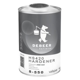 HS420 Speed Clear Hardener 1 Liter - 8-550 De Beer