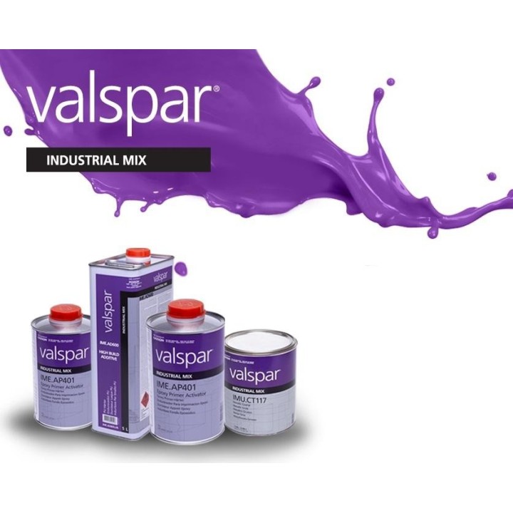 1K Industrielak RAL 9018 Papyruswit 1 Liter Valspar