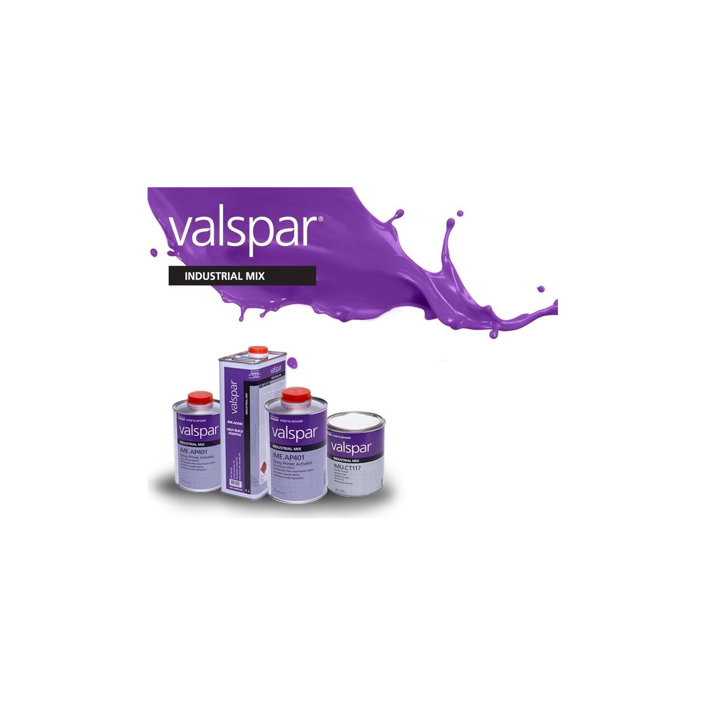 1K Industrielak RAL 6032 Signaalgroen 1 Liter Valspar