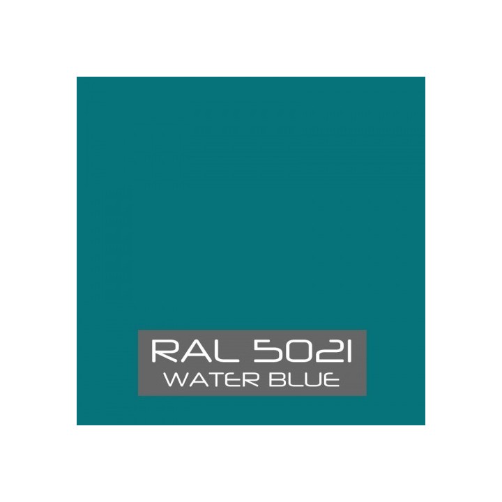 Waterblue hoogglans RAL 5021 500 gram Poedercoat poeder