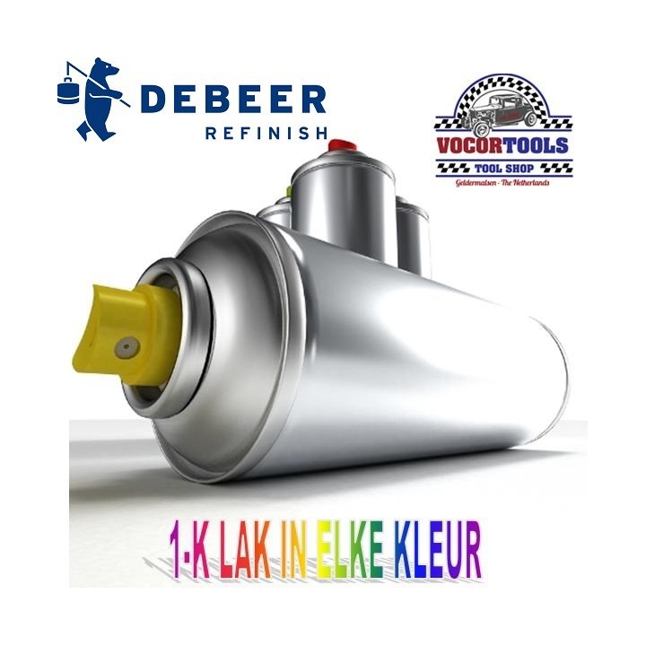1K Autolak op kleur gemaakt Spuitbus 400ml