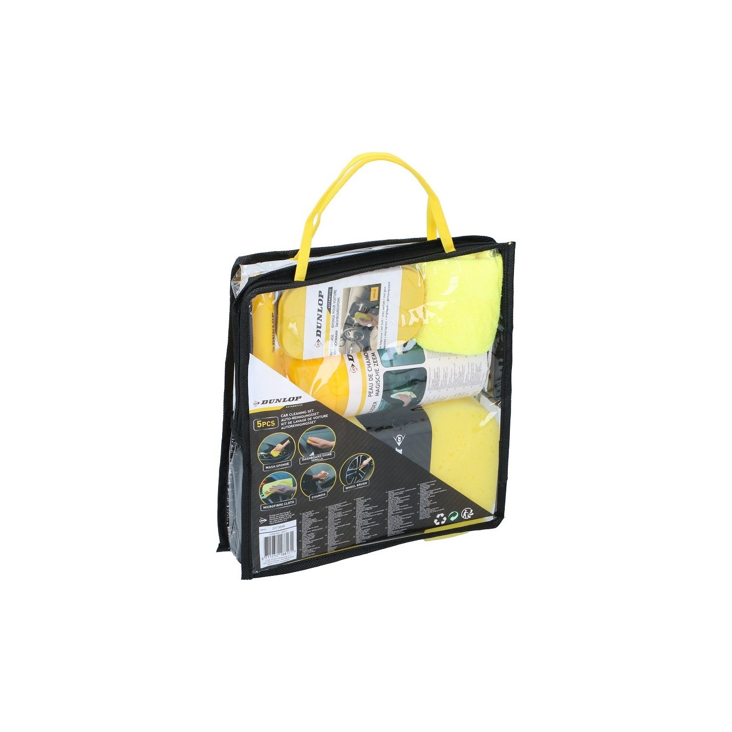 Auto reinigingsset 5-delig Dunlop