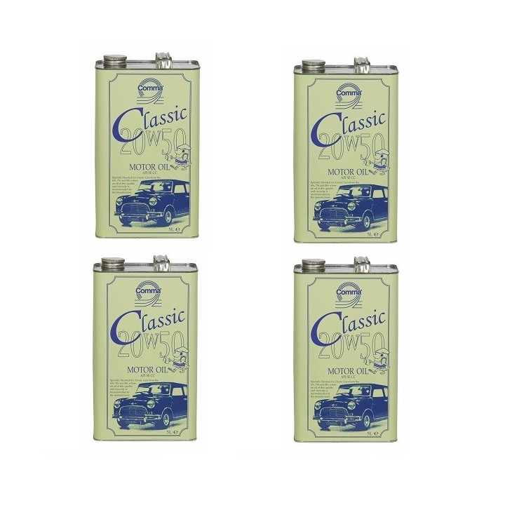 Comma Classic Motor oil 20W50 5 Liter