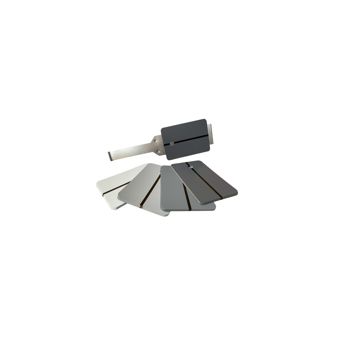 Spuitstaaltjes assortiment 100 stuks met gratis spuitstaalhouder