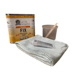 Airo 2,5 kg FIX Polyester reparatie set met verharder en glasmat