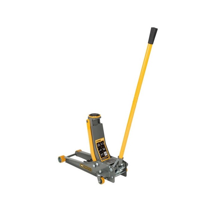 Garagekrik ultra laag, 2 ton Turbo lift, PU wielen