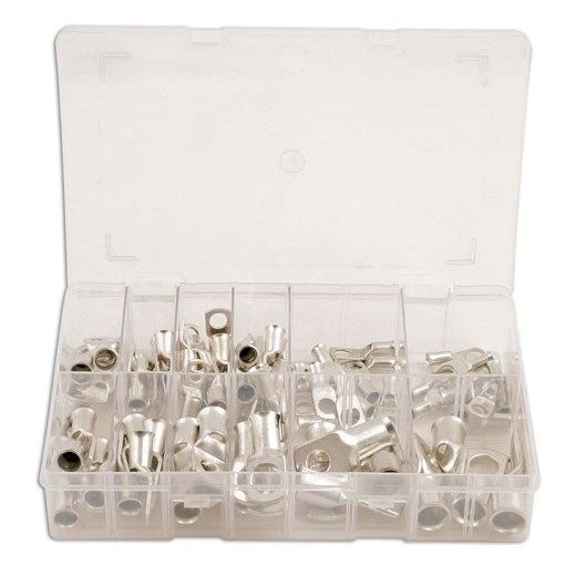 Assortiment kabelogen / ringkabelschoenen - 80 delig