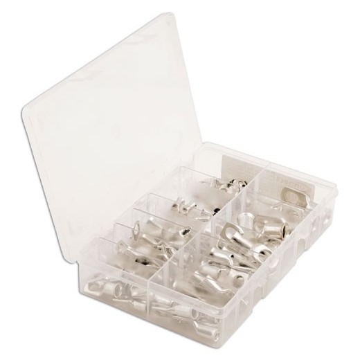 Assortiment kabelogen / ringkabelschoenen - 80 delig