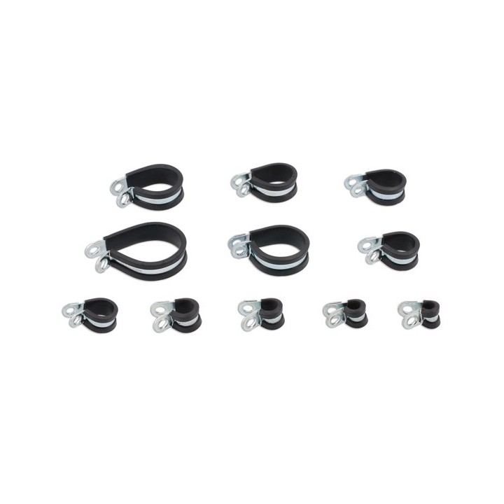 Assortiment P Clips - leidingbeugels 60-delig