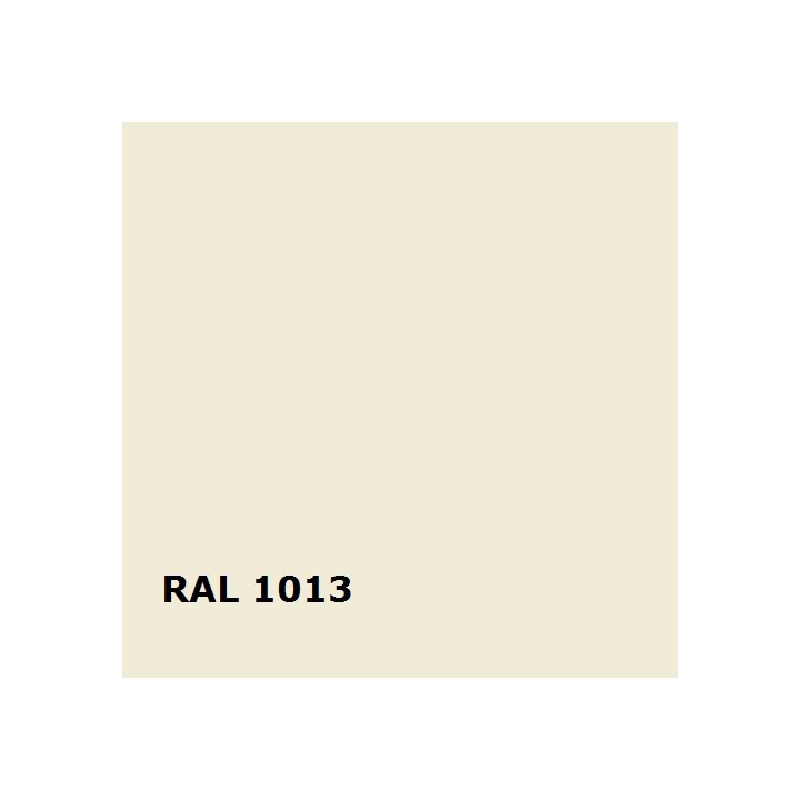 Parelwit RAL 1013, hoogglans - 500 gram Poedercoat poeder