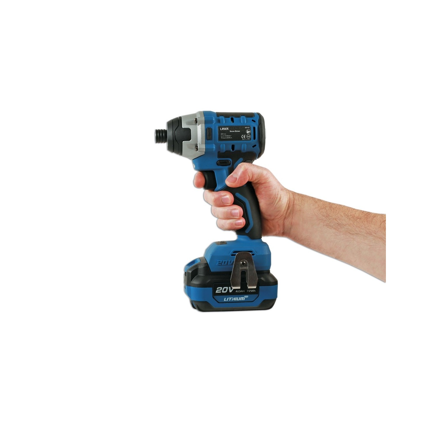 Accu slagschroevendraaier 20V zonder accu - Laser Tools