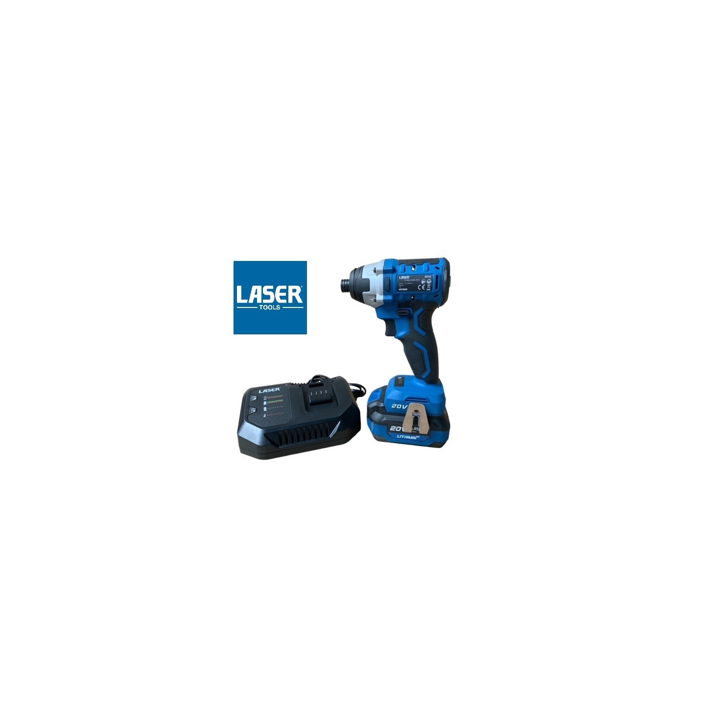 Accu slagschroevendraaier 20V zonder accu - Laser Tools