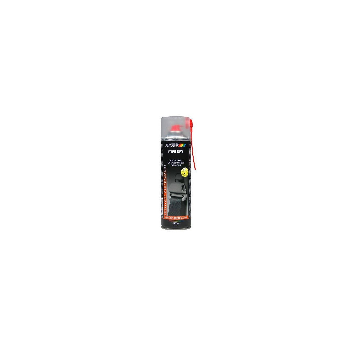 Motip PTFE droog - transparant wit - 500 ml - 090201