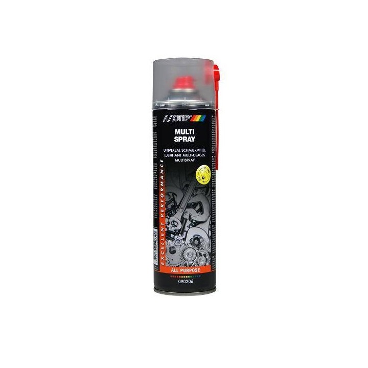 Motip Multispray - transparant lichtbruin - 500 ml - 090206