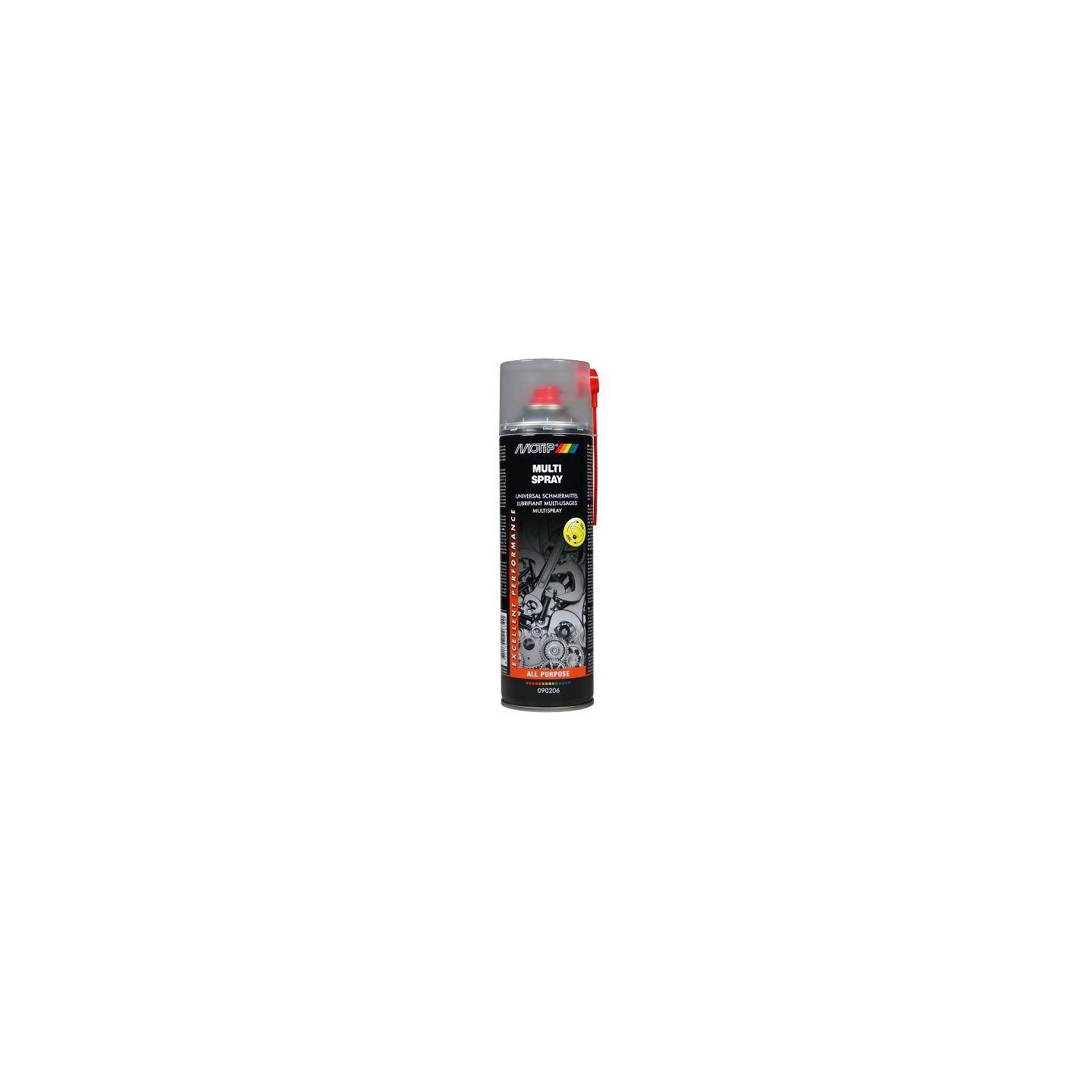 Motip Multispray - transparant lichtbruin - 500 ml - 090206