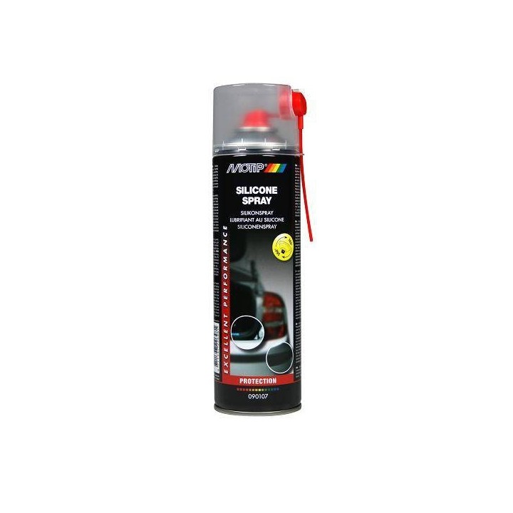 Motip Siliconenspray - transparant - 500 ml - 090107