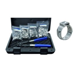 Assortiment Slangklemmen met schroevendraaier 50 delig