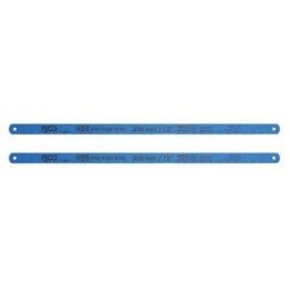 Zaagbladen 13 x 300 mm, 2 stuks - BGS 8628 bladen ijzerzaag