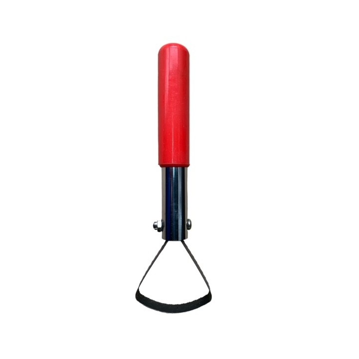 Rubberschraper met kartelmes
