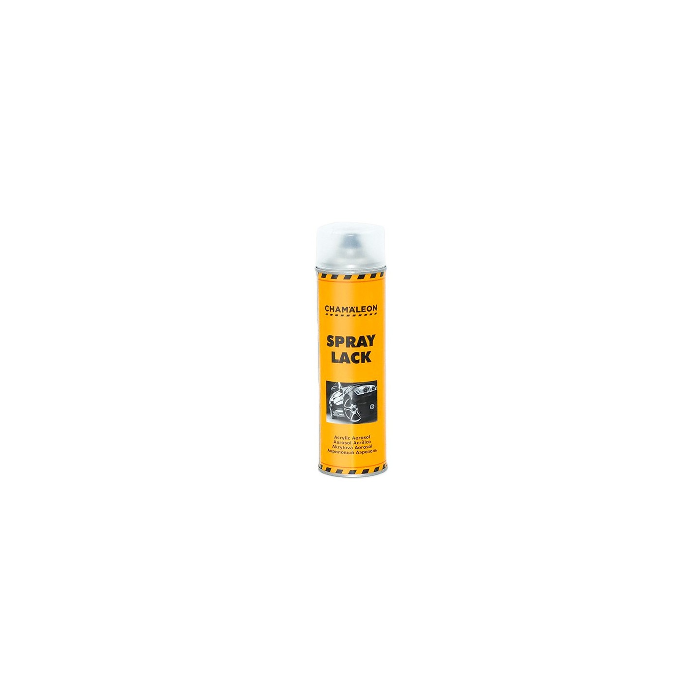 Matte blanke lak spuitbus 500 ml - Chameleon