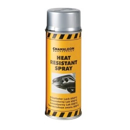 Hittebestendige lak 650°C zilver spuitbus 400 ml - Chameleon