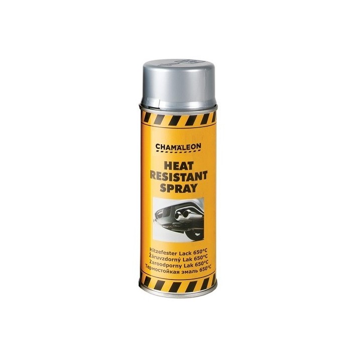 Hittebestendige lak 650°C zilver spuitbus 400 ml - Chameleon