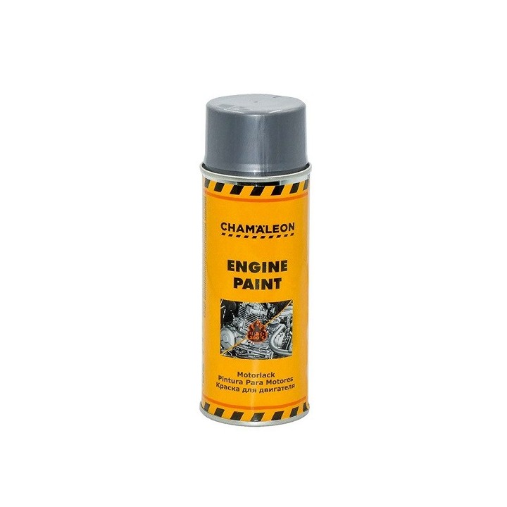 Motorlak 300°C zilver spuitbus 400 ml - Chameleon