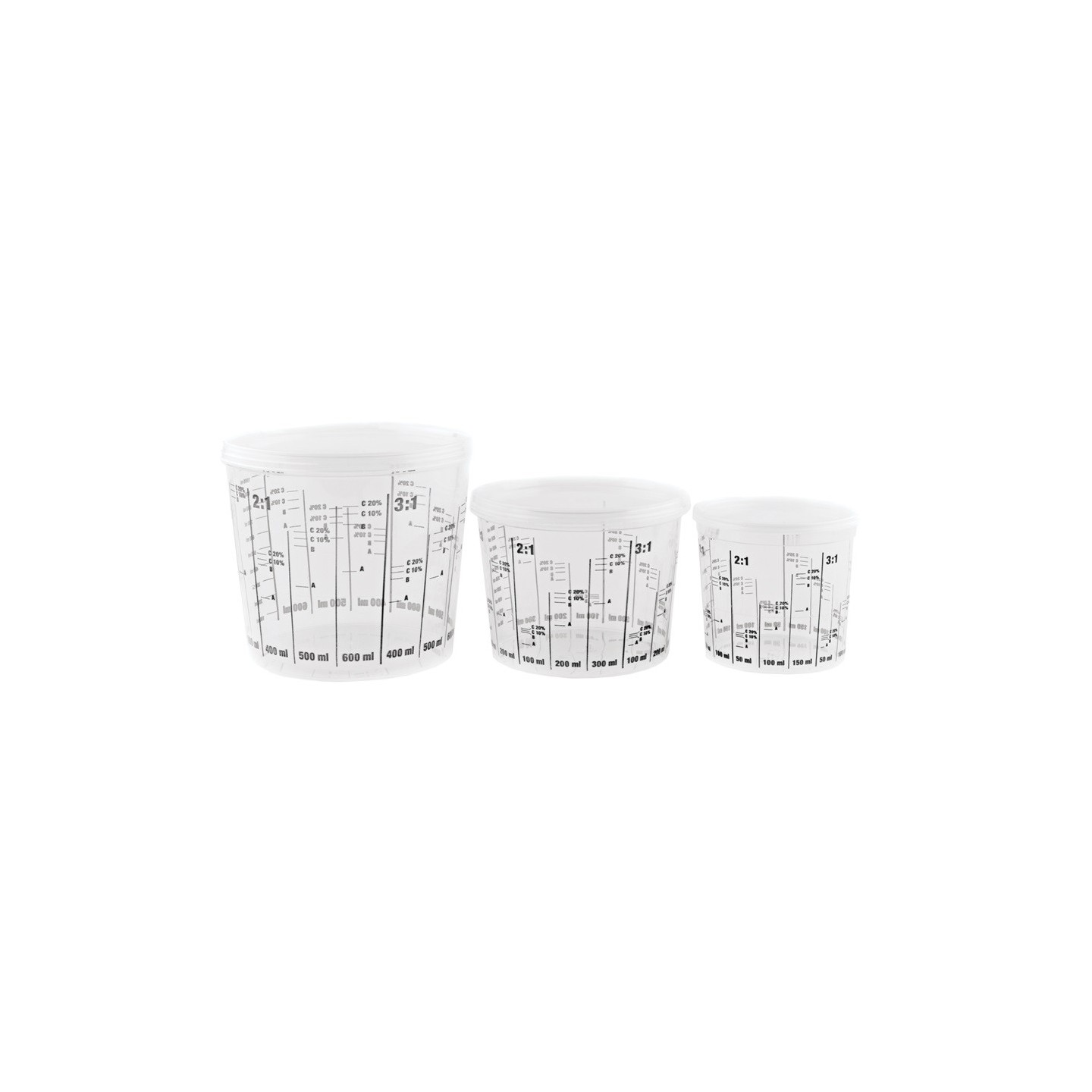 Nylon verfzeefjes 190 micron 125 stuks
