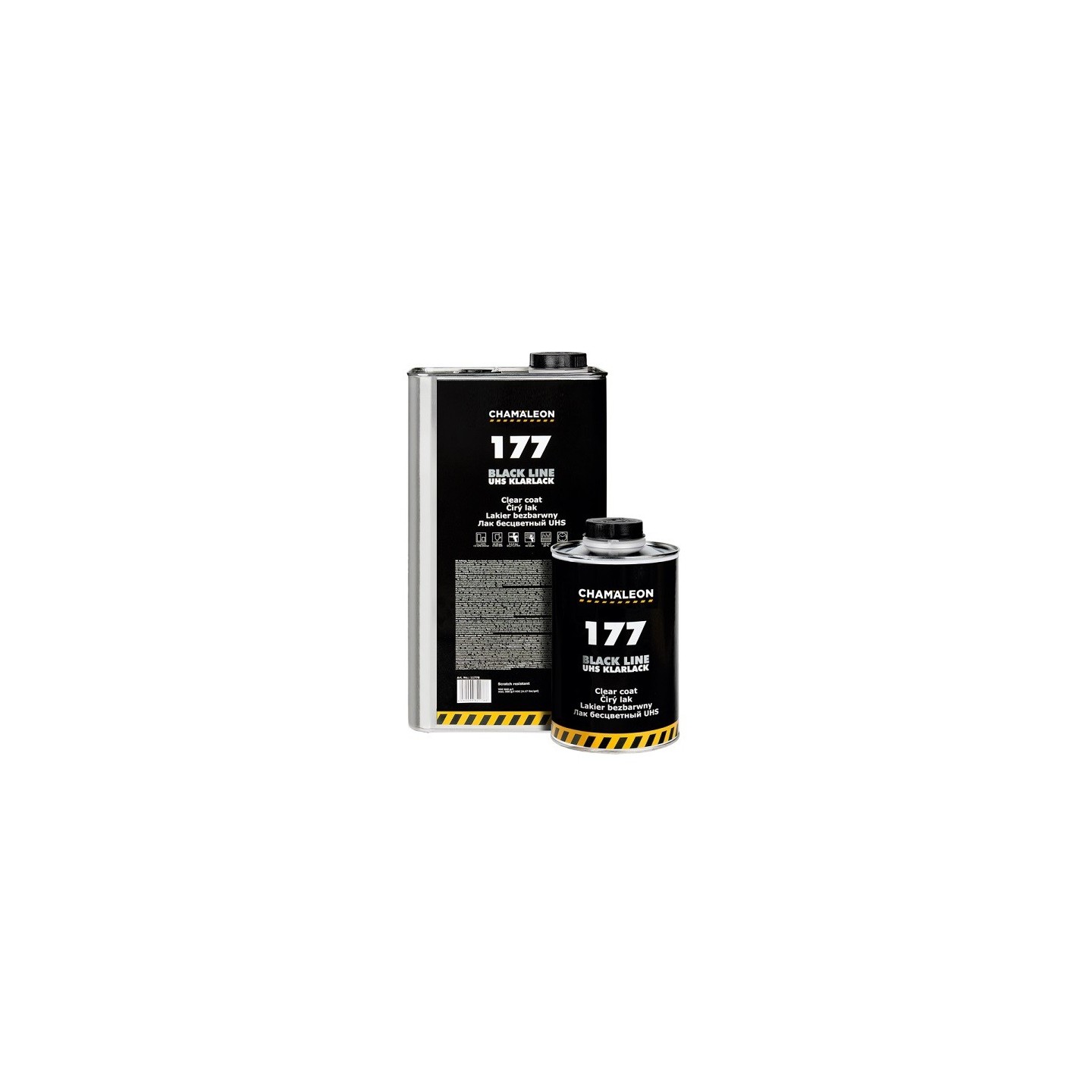 2K UHS Blanke lak 177 - Set 1,5 liter Chameleon