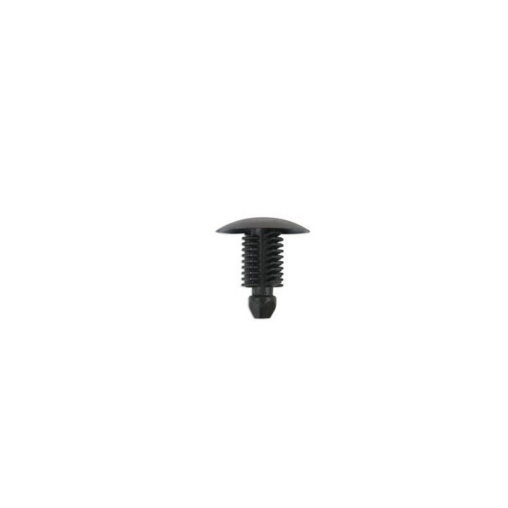 Bekleding clip donkergrijs universeel 10 stuks