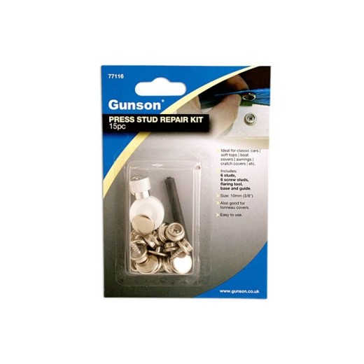 Reparatieset voor drukknopen - 15 delig
