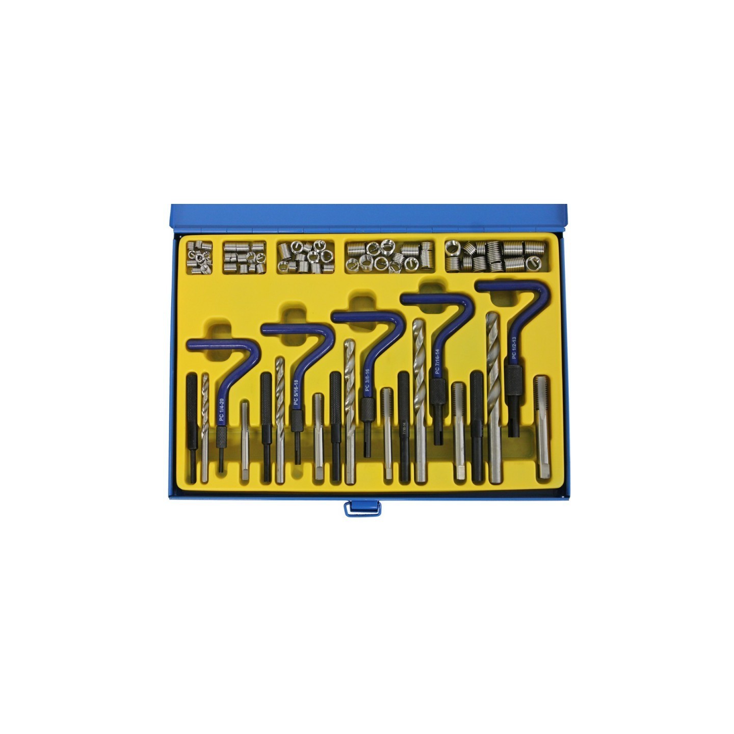 Schroefdraad reparatieset INCH UNC 80-delig