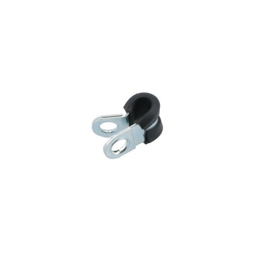 Rubber Gevoerde P Clips 8 mm 10st