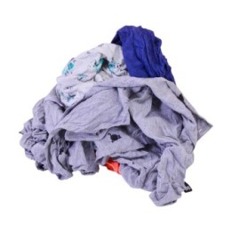 Poetspapier blauw - dubbel laags 1 rol