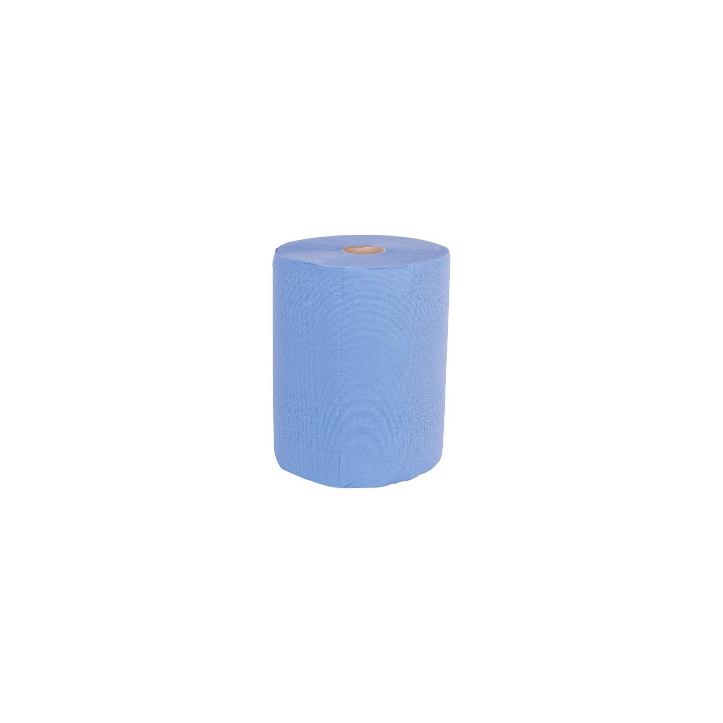 Poetspapier blauw - dubbel laags 1 rol